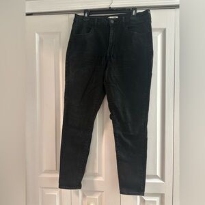 Black High Rise Jegging - Size 15
